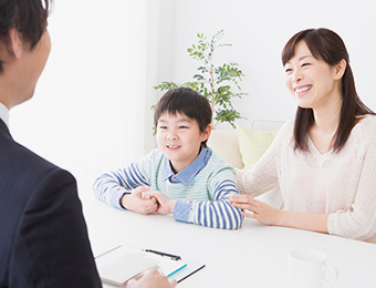 お子さまとご家族含めたトータルサポート
