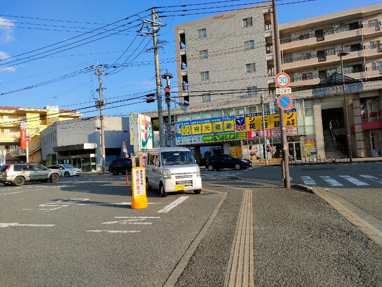 【西鉄二日駅前】教室までの経路案内～車編～