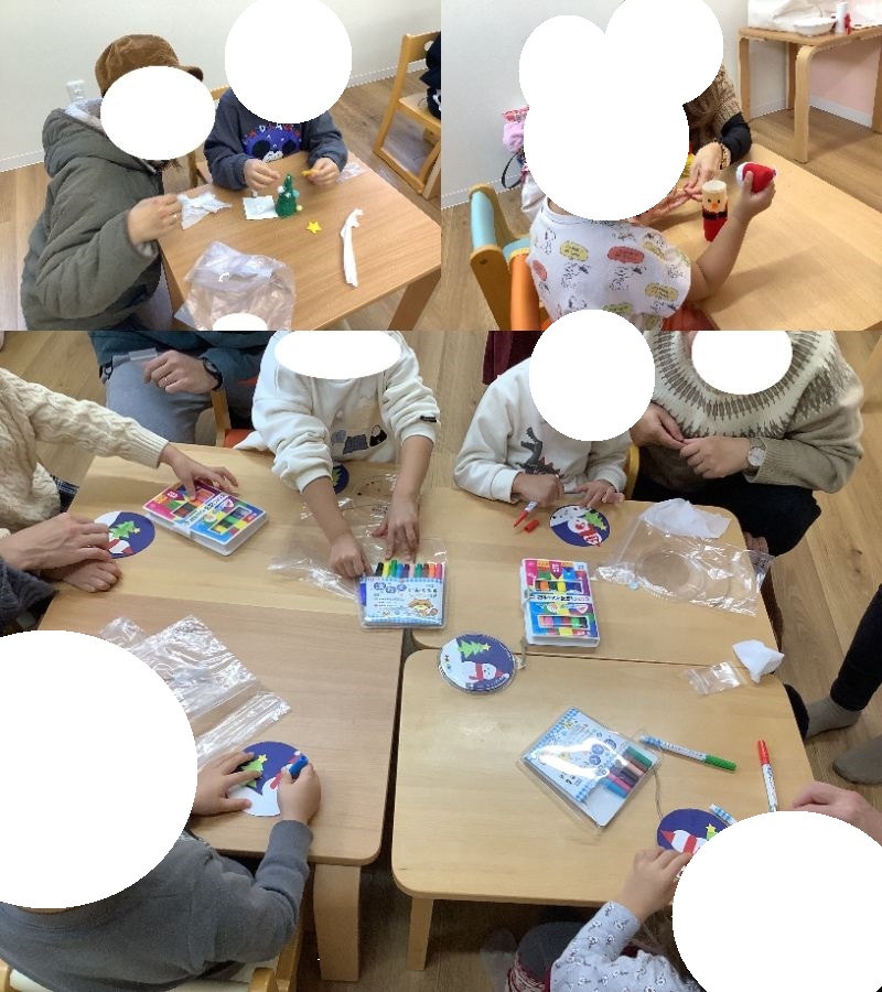ハビー八潮駅前教室_クリスマス会製作