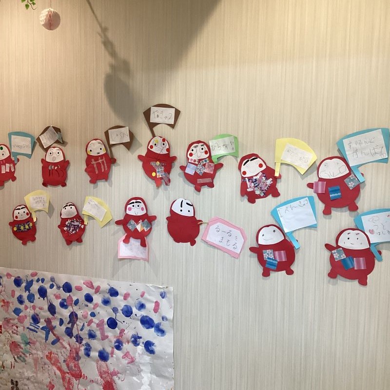 ハビー柏教室1月お製作