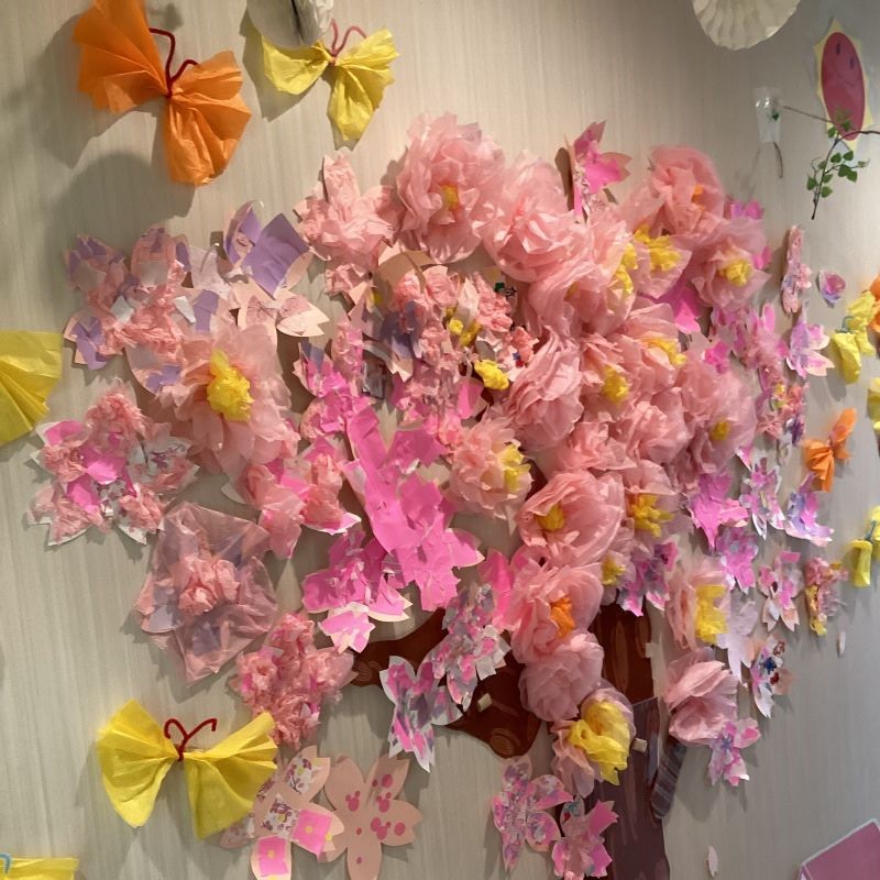 ハビー柏教室_春のお製作1