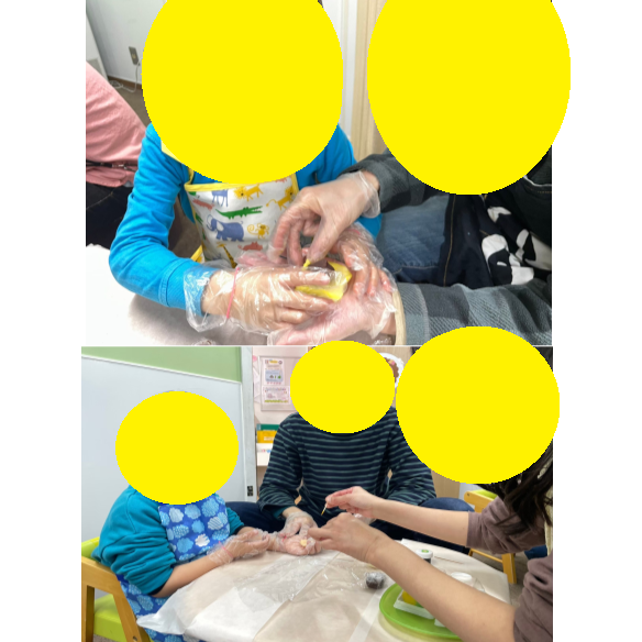 ハビー立川教室_和菓子作りイベント風景1