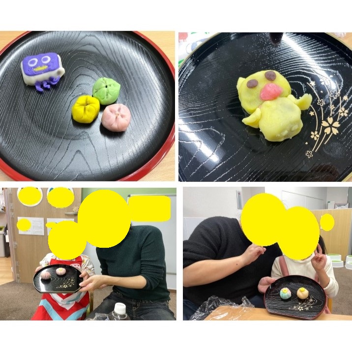 ハビー立川教室_和菓子作りイベント風景2