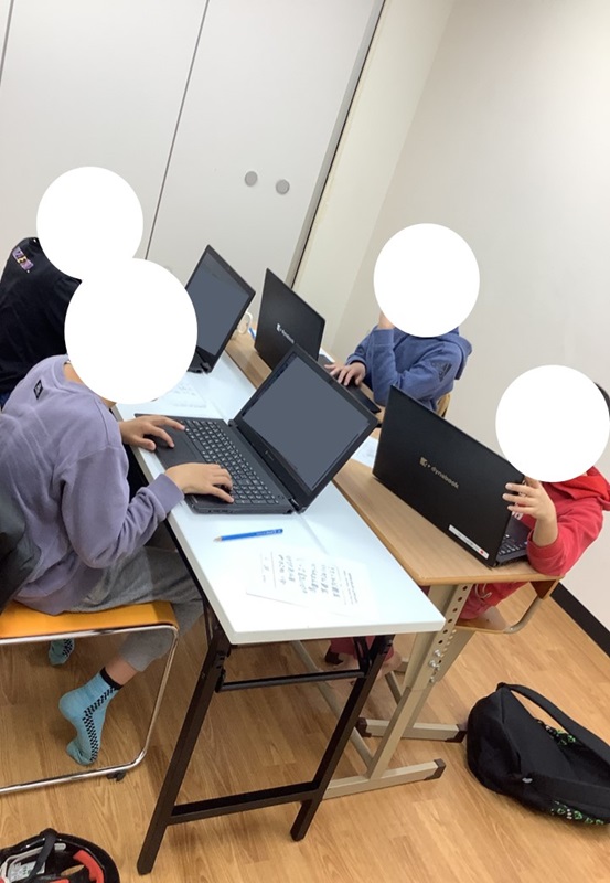 【ハビー川越第2教室】集団支援の様子～パソコン集団～①