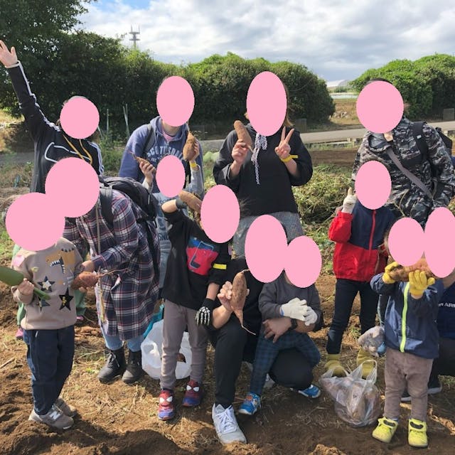 ハビーセンター北教室（いもほり集合写真）