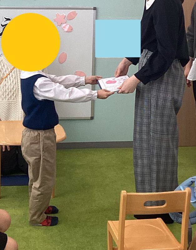【ハビー志木本町６丁目教室】卒園式②