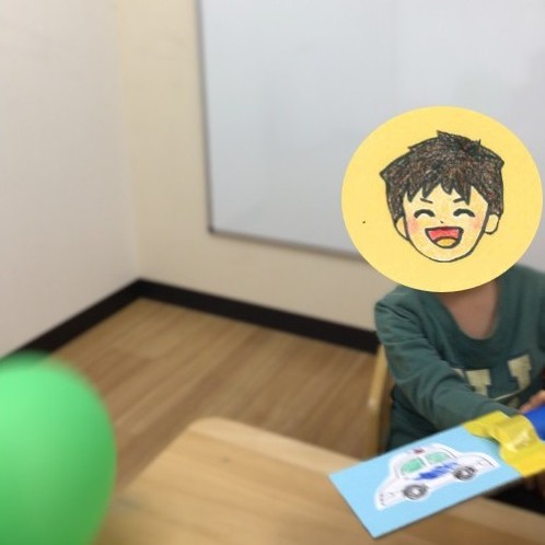 【ハビー千葉教室】羽子板あそび写真２