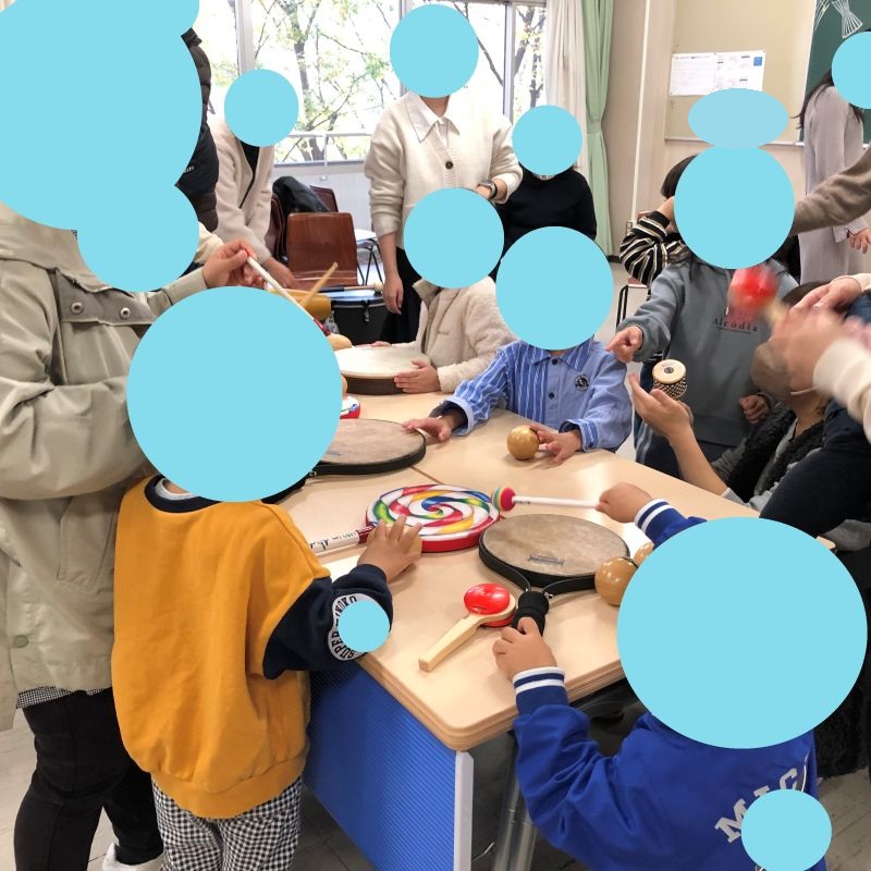 【松戸駅西口】聖徳大学で音楽療法「ドラムサークル体験」