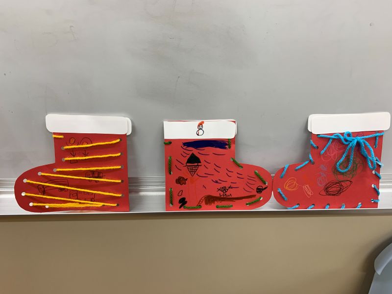 上福岡駅前教室お買い物①