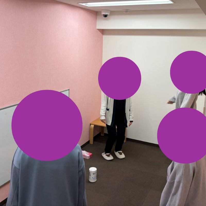 【京橋】指導員も一緒に練習！年長集団でラジオ体操