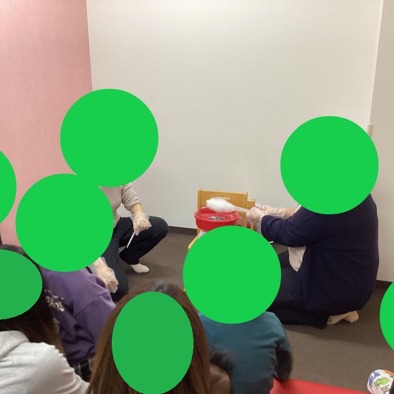 ハビー京橋教室綿あめ