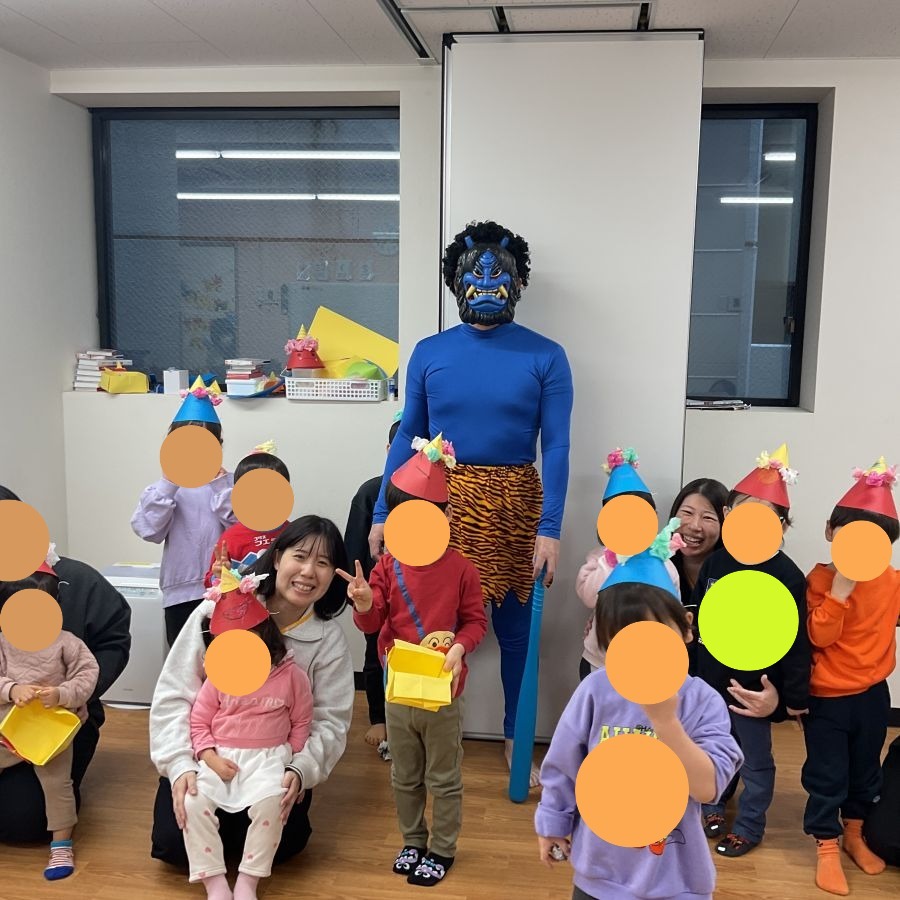 ハビー稲毛海岸駅前教室節分イベント画像②