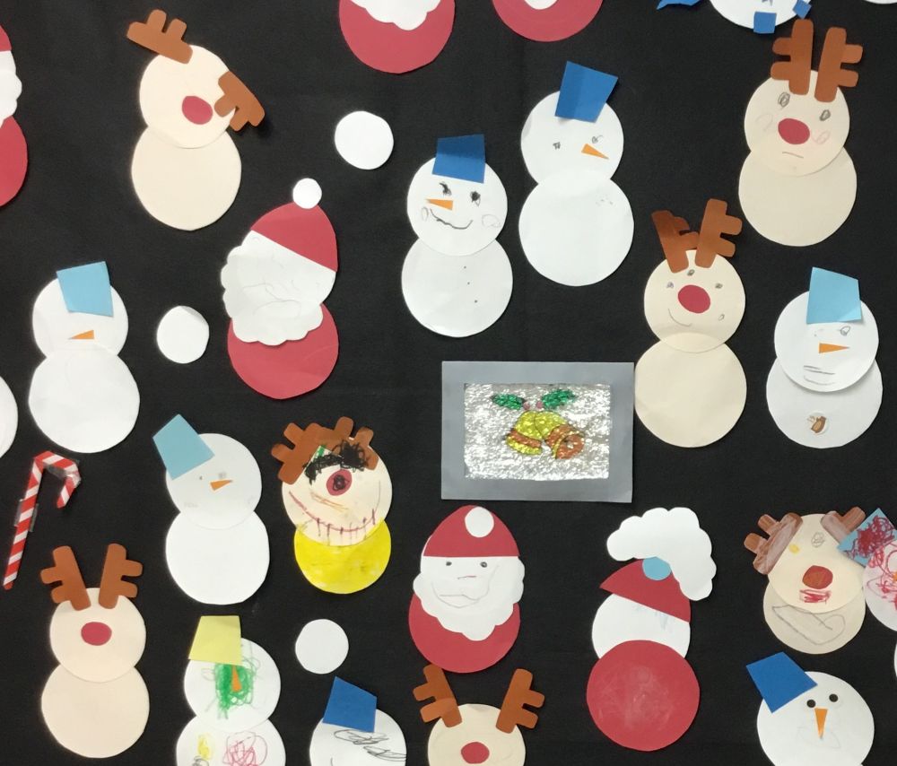 【関内】12月壁面製作のご紹介