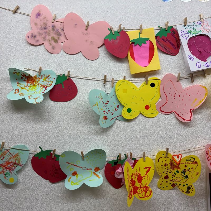 ハビー神戸三宮教室壁面製作①