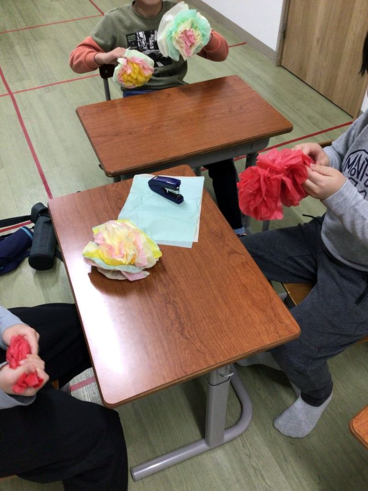 【たまプラーザ】卒園式準備