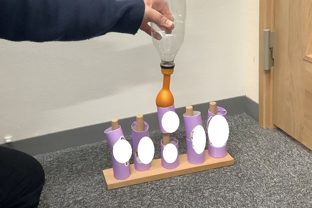 ハビー津田沼教室風船ペットボトル２